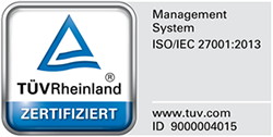 ISO 27001 zertifziert