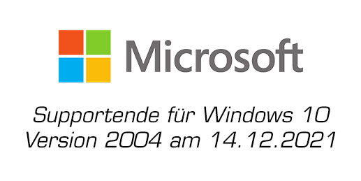 Supportende für Windows 10 Version 2004