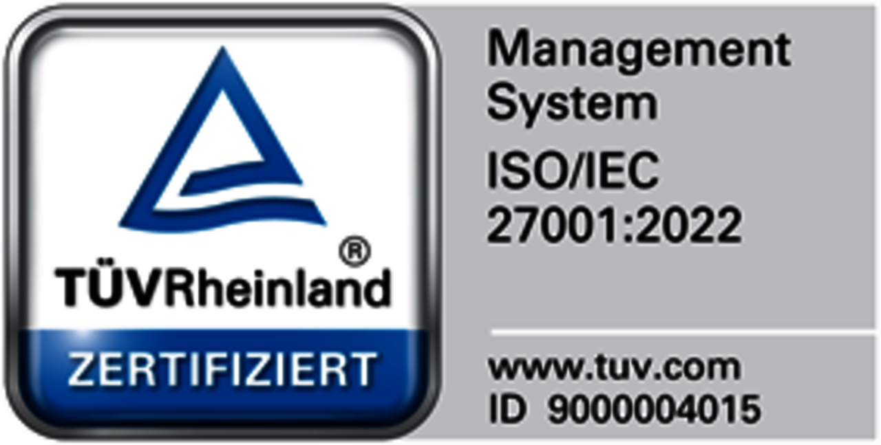 ISO 27001 Zertifizierung TÜV Rheinland